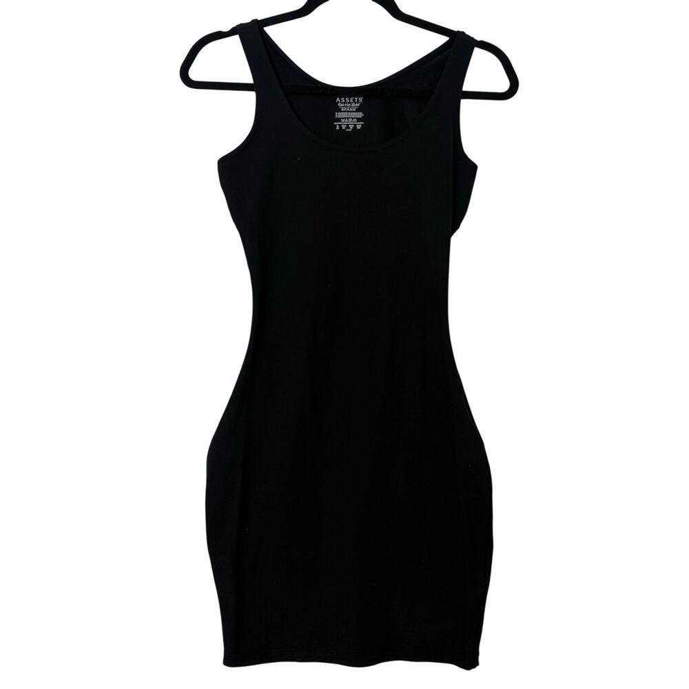 Assets Red Hot Label by Spanx Black Tank Dress Size M